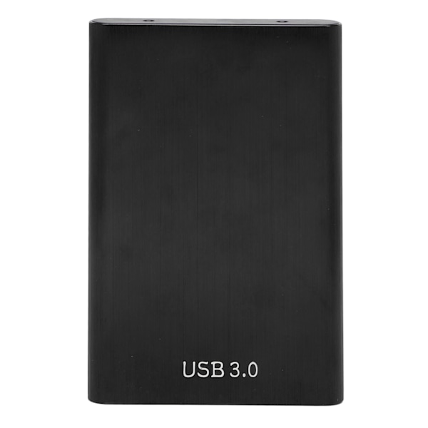 2,5 tums SATA HDD-hölje Typ C 10 Gbps höghastighets bärbar hårddiskväska med LED-indikator svart