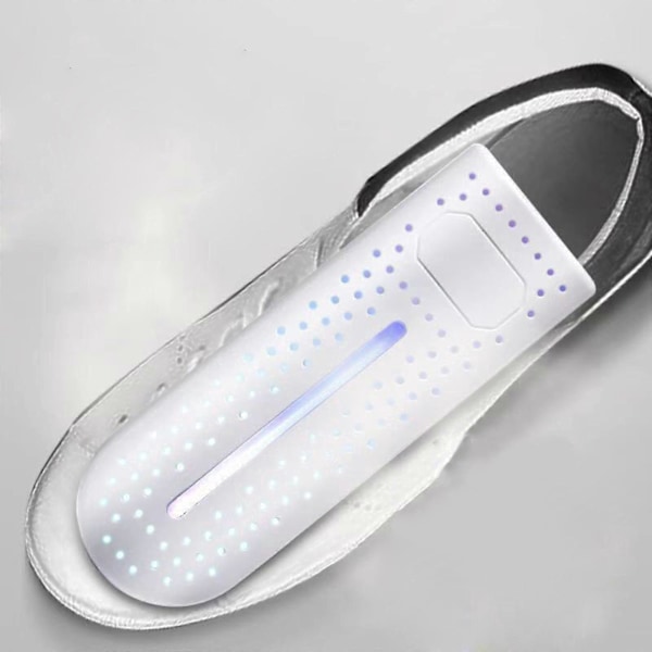 USB Genopladelig Elektrisk Skotørrer UV Sterilisator Sko Varmer til Sko, Hold Sko Friske Tørre og Sterile Hvide