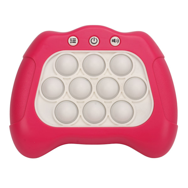 Puslespil Pop Game Machine Rapid Push Dekompression Gennembrud til Børn Voksne Squeeze Toy Rose Red