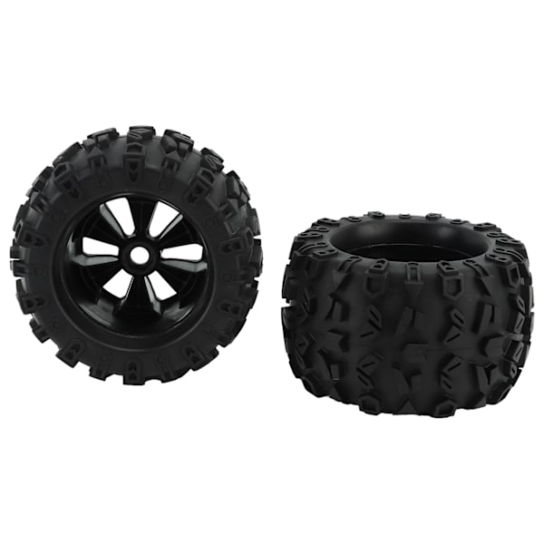 2 stk. RC bildæk gummiudskiftning stærkt greb 170 mm diameter RC gummidæk til ZD Racing 08427 1/8 RC bil
