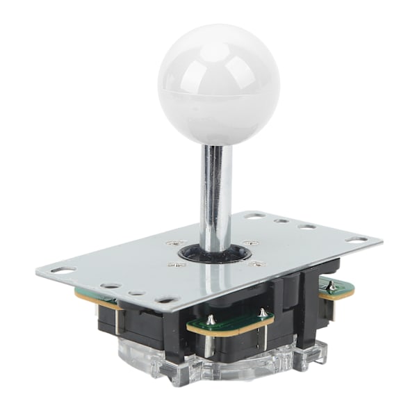 Arcade Joystick Gamepad DIY Joystick Arcade Spil Fighting Stick Reservedele Pin Kredsløbskort med kuglehoved Hvid