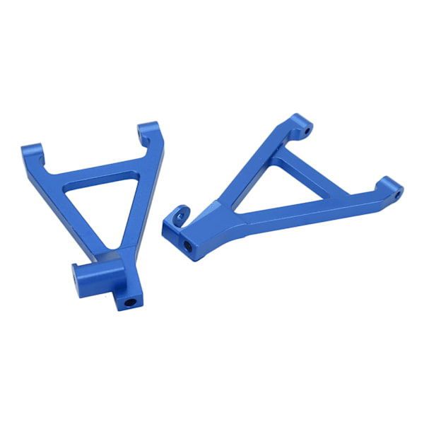 1 par RC bakre nedre svingarm Profesjonell aluminiumslegering Eksakt størrelse bakre nedre opphengsarmer for 1/16 RC bil blå