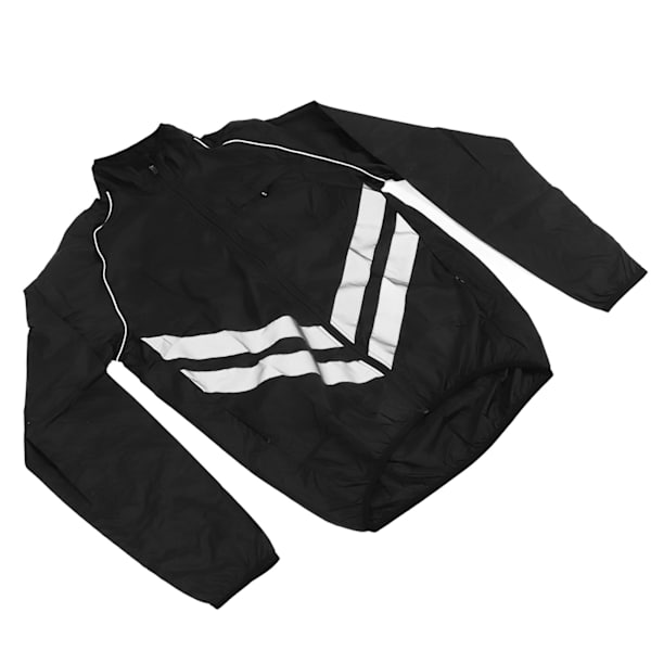 Pyöräilytakki Miehet Tuulenpitävä Vedenpitävä Heijastava Pitkähihainen Yläosa Off Road Mountain Road Riding Fishing 2XL