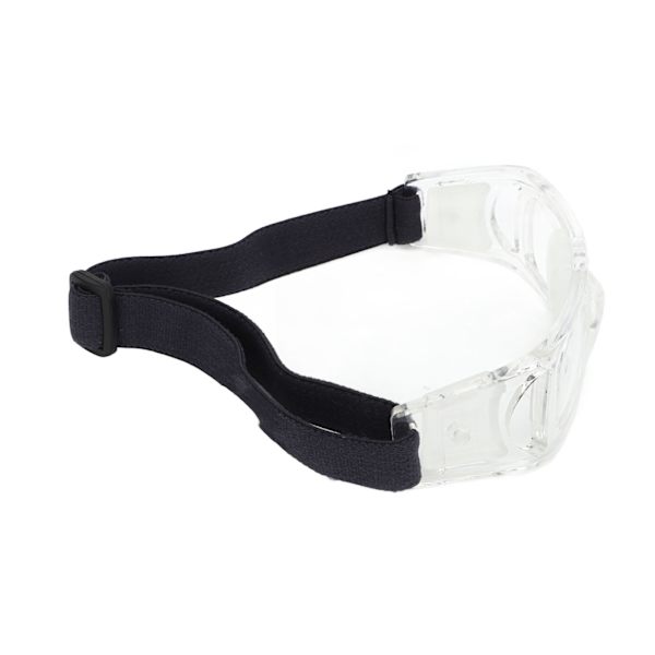 Sportsbriller Gratis Justerbart Design Bueform Bue Slagfast PC-materiale Beskyttende Basketballbriller til børn Hvide