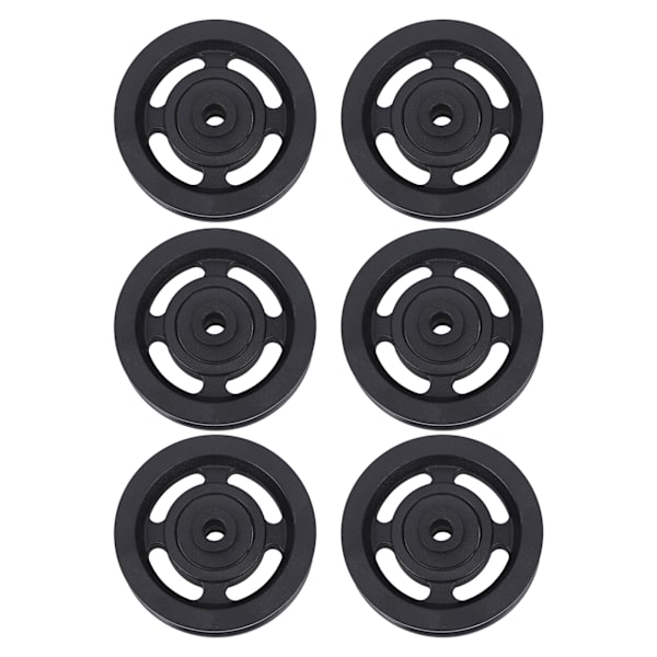10 STK 90 mm Universallager remskiva för kabelmaskin gymutrustning del garageport