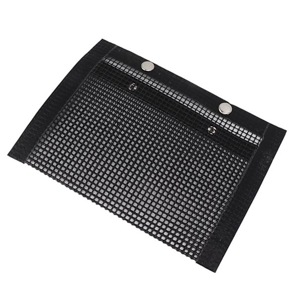 BBQ Mesh Grillipussit Uudelleenkäytettävät lämmönkestävät Mesh Grillipussit hiili-kaasumikroaaltouuniin S (24x14cm/9.45x5.51in)