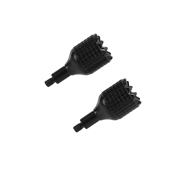 2 st Drone Fjärrkontroll Sticks Koppar Bekväm Touch Anti Slip Fjärrkontroll Thumb Rocker Joystick för RC PRO Svart