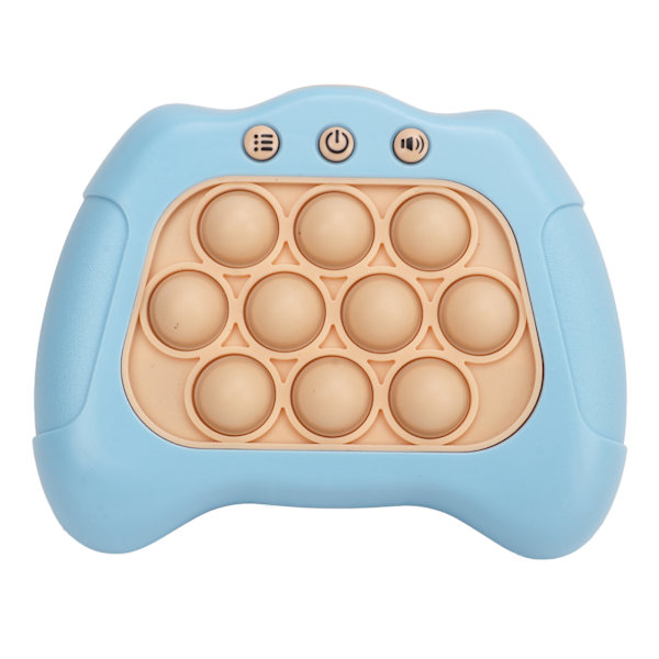 Dekompression Banbrytande pusselspel Machine Speed ​​Push Pop Button Pusselspel för minnesträning Sky Blue