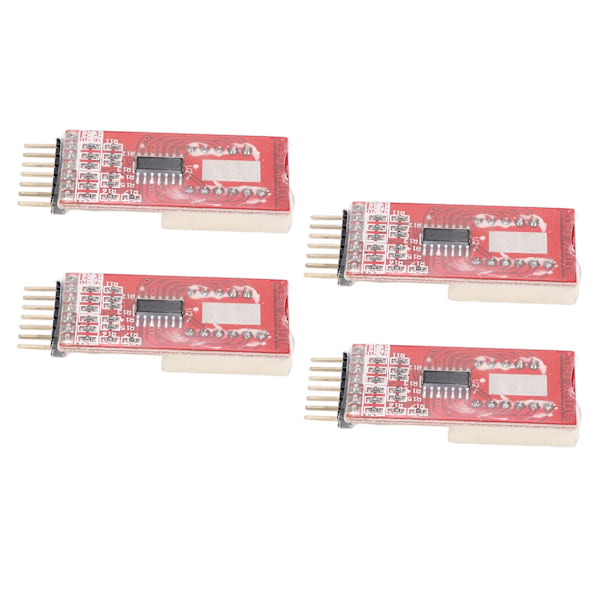 4st batterimonitor Batterispänningsmätare Digital batterikapacitetsindikator för 7.4V-22.2V 2S-6S litiumbatteri