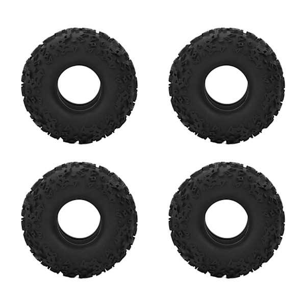 4 stk. RC Crawler Dæk Fleksibel universel udskiftning RC Gummi Dæk Skin til 2,2 tommer store hjul
