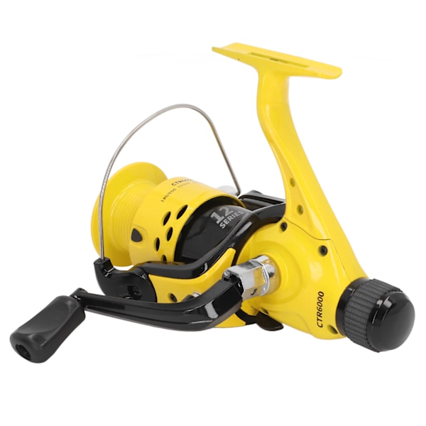 12 BB Fiskehjul Plast Aluminiumlegering Drag Spinning Reel 5.2: 1 højhastigheds fiskehjul til saltvand ferskvand CTR6000