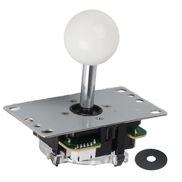 Arcade Joystick Gamepad DIY Joystick Arcade Game Fighting Stick Ersättningsdelar Pin Kretskort med kulhuvud Vit