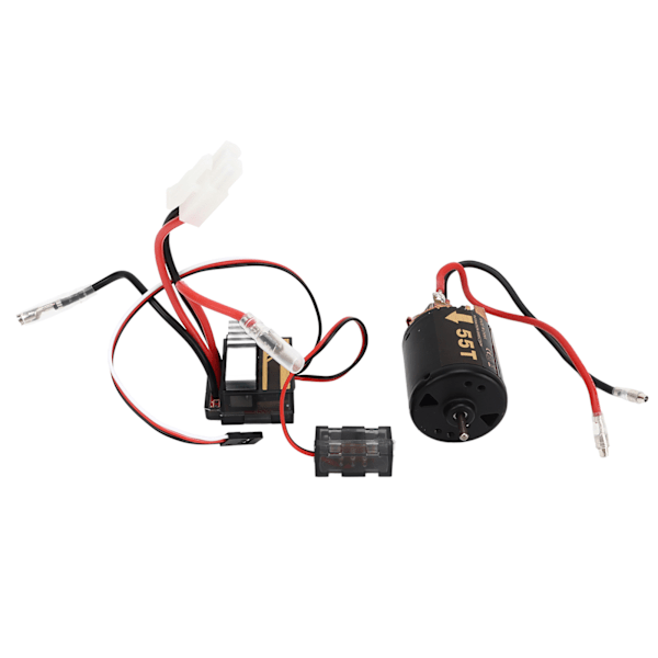 RC Borstad Motor Högfrekvent Drive System 320A Borstad Motor ESC klätterbil för Tamiya 55T