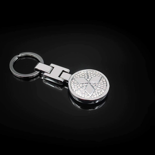 Billogotyp nyckelringhänge + presentförpackning, Mitsubishi