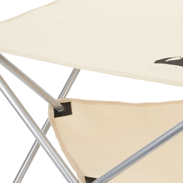 Utomhus mini hopfällbart bord Bärbart lätt 600D Oxford tyg hopfällbart bord för camping BBQ Picknick Khaki