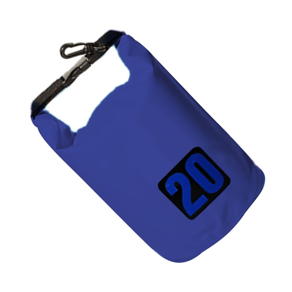 Vattentät Bucket Bag Vattenavvisande Dry Bag Modern för Outdoor Rafting Camping20L Mörkblå