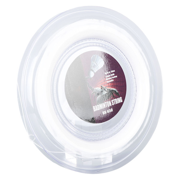 0,72 mm 200 m Sulkapallomailan Jänne Nylon Sulkapallo Harjoitusmailan Jännelanka BX 650 Valkoinen