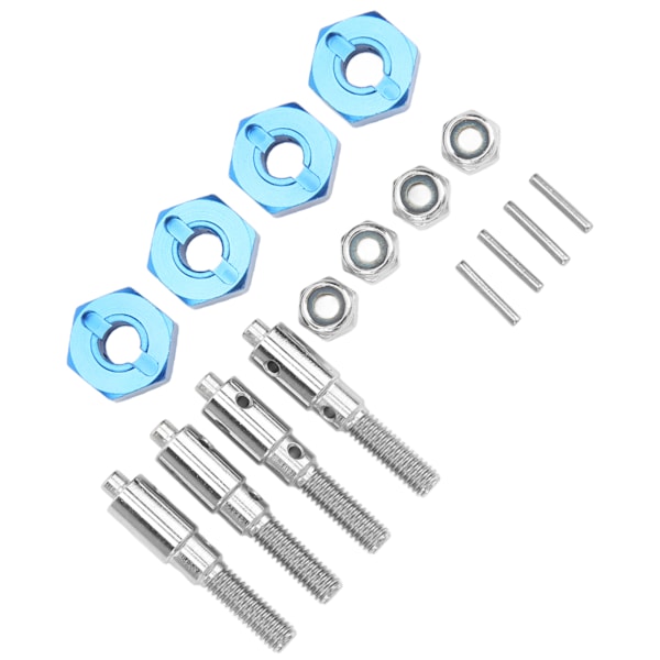 RC Wheel Hex Nav Drive Adapter 12mm Hex Drive Adapter Tillbehör för Unimog P06 RC Car