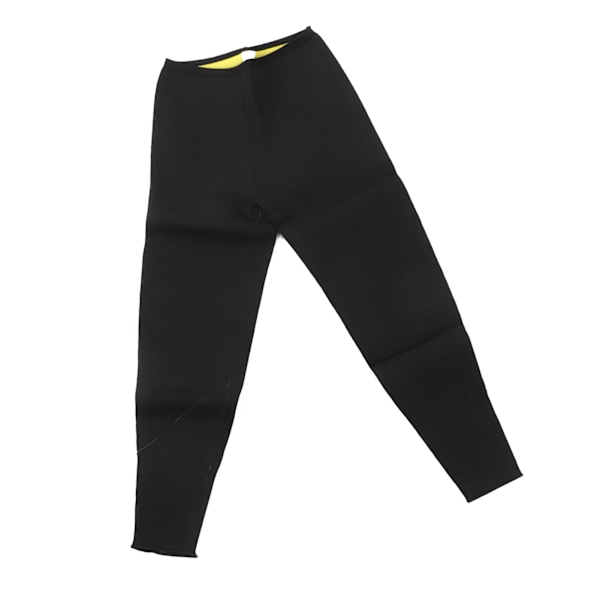 Träningsleggings Unisex hög midja elastiska Fitness Sports Yoga Byxor för löpning Body Shaping M