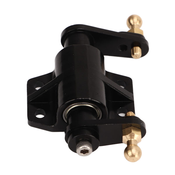RC Svingbase Aluminium Legering Svart Lettvekt Stabil ytelse for Tamiya 1/14 RC Lastebiler
