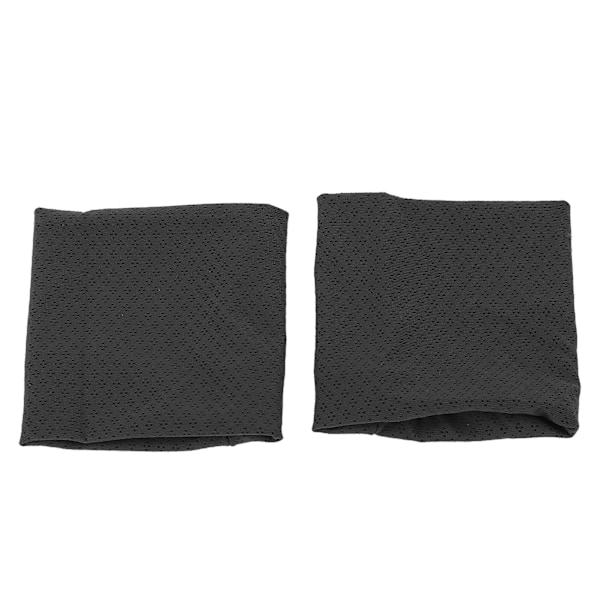 2 KPL Jäähdytysranneke Jääsilkki Ihoystävällinen Elastinen Unisex Hengittävä Hikoilua Imevä Ranneke Urheiluharjoitteluun Musta