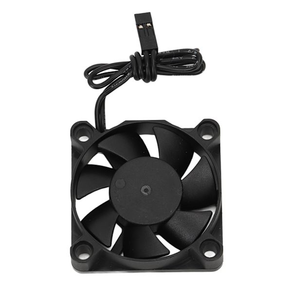 RC Kylfläkt Järn Plast Lätt snabb hastighet RC Motorkylare för 1/10 Traxxas 7,4V Svart 45 X 45 mm