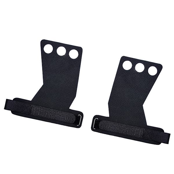 1 par Palm Protector Pad Halkfri hand Palm Grip Guard Rest för Fitness Tyngdlyftning Näthål L
