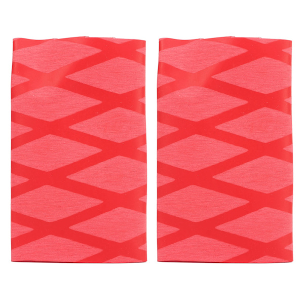 2 stk Bordtennisracket Soft Grip Teip Ping Pong Bat Grips Svettebånd Varmekrympbar Anti-Skli Håndtak Teip Rød