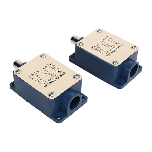 2st Resebrytare LX19 001 AC380V DC 220V 5A gränslägesbrytare Automatisk återställning Övervägsgränsläge