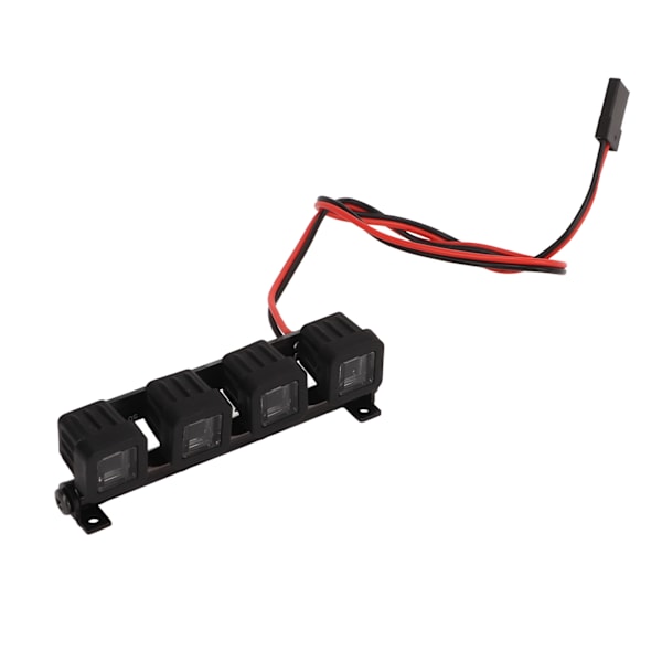 RC Bil Tag LED Lys Stærk Spotlight Justerbar Sokkel til Axial SCX24 FCX24 1/18 1/24 Firkantet Lys
