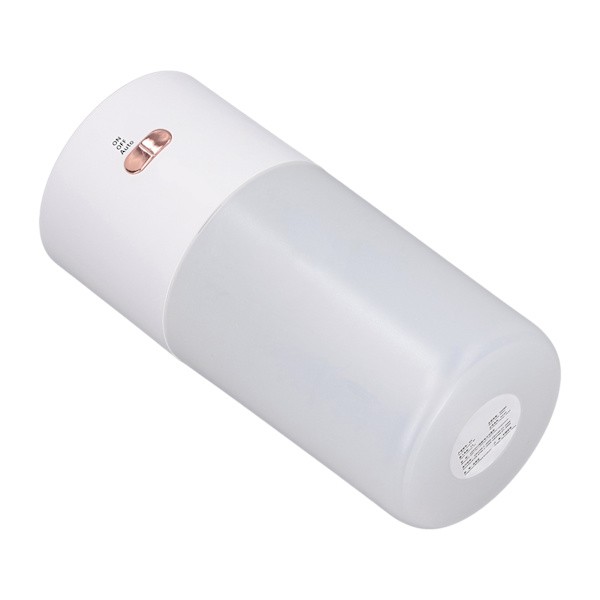 Genopladelig automatisk sprøjtedispenser 2W 300ML DC5V hvid berøringsfri alkohol spray til bilhotel