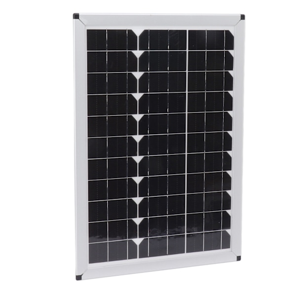 100W solpanelsett Monokrystallinsk solcellemodul med vanntett 20A 12V 24V kontrollenhet for bilcamping