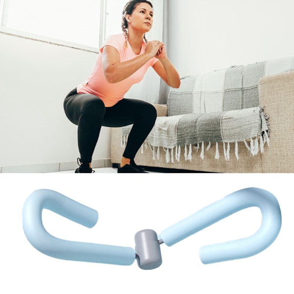 Hoftetræner Stål NBR PP Ergonomisk design Bærbar elastisk lårtone træning til postpartum rehabilitering Blå