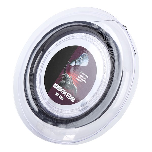 0,72 mm 200 m Sulkapallomailan Jänne Nylon Sulkapallon Harjoitusmailan Jännelanka BX 650 Musta
