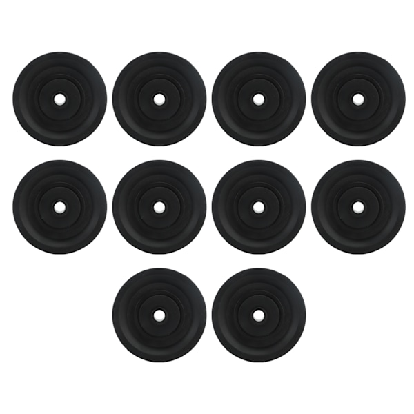 90 mm:n yleislaakeripyörä Hiljainen vakaa DIY-nailonvaijeripyörä kuntosalilaitteisiin Autotallin ovenosturiin 10 kpl