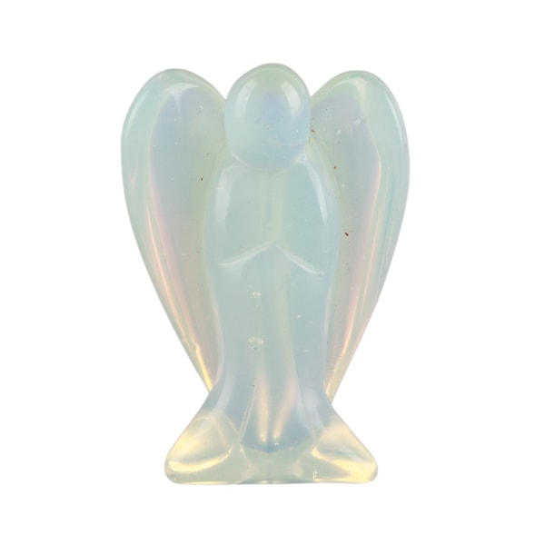 Opal Guardian Angel Krystal Healing Stone - Naturlig energiladet gave