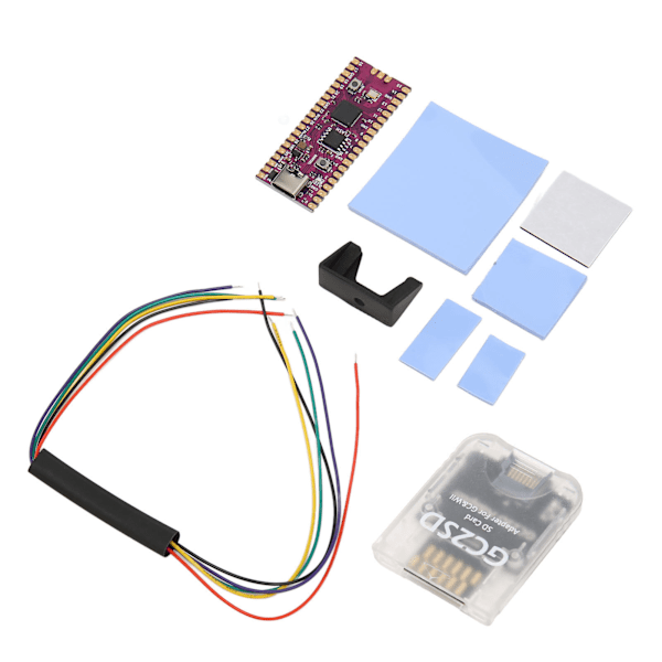 Mikrocontrollerkort Dobbeltkerne 264KB ARM Cortex M0+Processor Fleksibelt Mikrocontrollermodul til RPi Transparent Hvid
