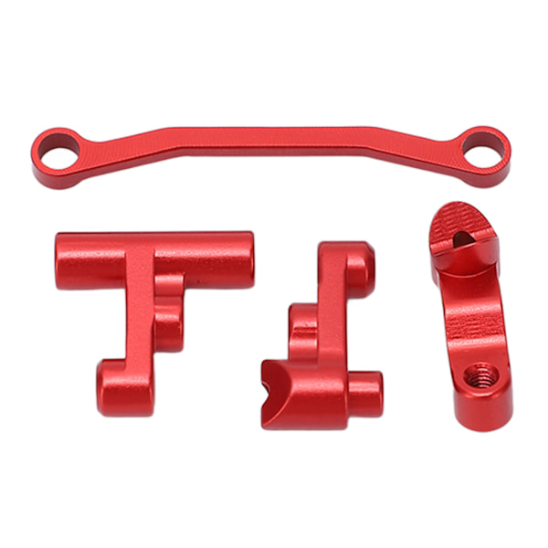 RC-styreenhed Aluminiumlegeringserstatning Udsøgte opgraderingsdele til Traxxas LaTrax Teton 1/18 RC Car Red
