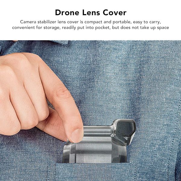 Kamerastabilisatorbeskyttelse Linsebeskyttelsesdeksel Støvtett lokk for DJI Mini 3 Drone-tilbehør