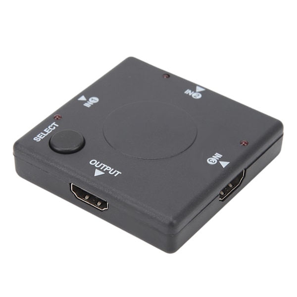 3 in 1 Out Switcher 1080P HD Multimedia Interface Splitter Adapter Video Converter för bärbar dator