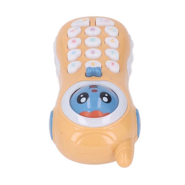 Toy Mobile Phone Simulated Electronic Phone Toy Face Changing Music Present för barn över 3 år