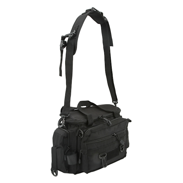 Kalastusvälinelaukku IPX4 Vedenpitävä 23L Suuri kapasiteetti 15KG Kantavuus Monitoiminen kalastusvälinelaukku miehille