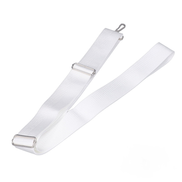 Tennis Net Center Strap Justerbar højde Tennis Net Straps Rustfrit stål Spænde Hvid