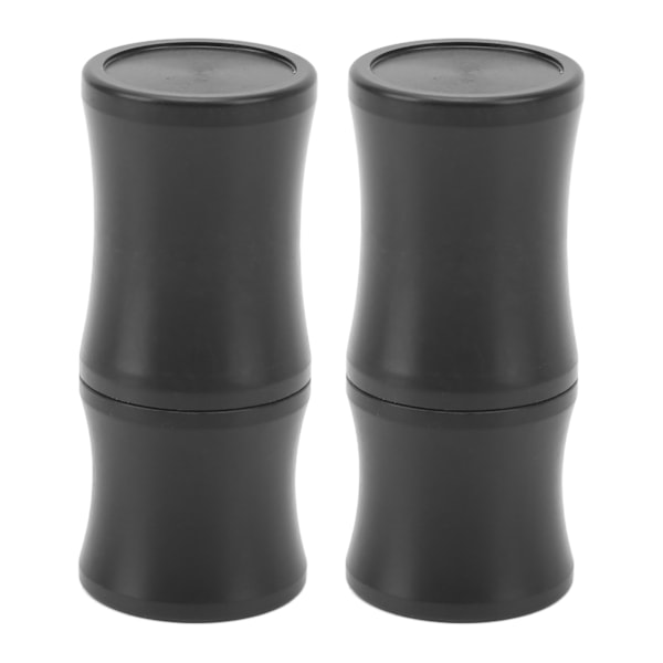 2 stk. Plast biljardkø Leddbeskytter Svart Pool Cue Stick Leddbeskytter Biljardtilbehør