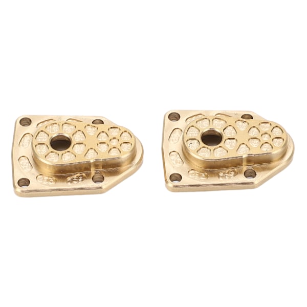 2 kpl RC Vaihteiston Suojus Messinki Kulta RC Ohjausnivel Suojus Etu Taka-akseli Universaali Vaihteiston Suojus Axial 1/18 UTB18 Capra