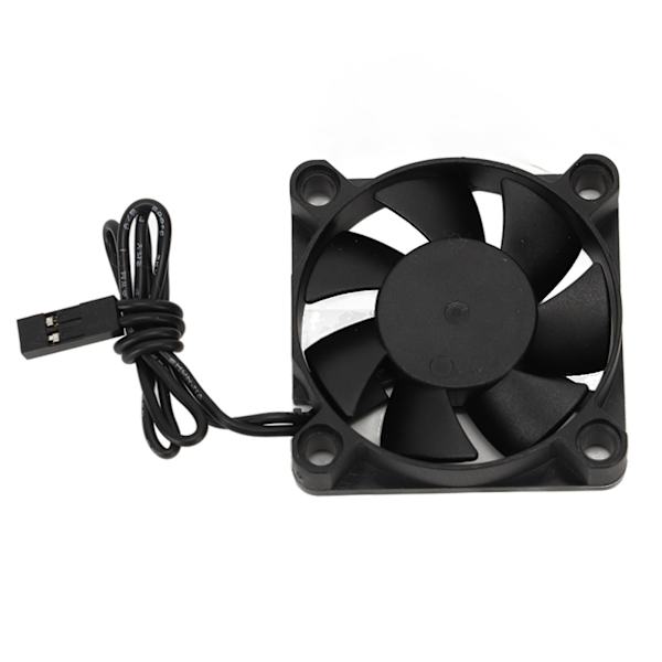 RC Kylfläkt Järn Plast Lätt snabb hastighet RC Motorkylare för 1/10 Traxxas 7,4V Svart 45 X 45 mm