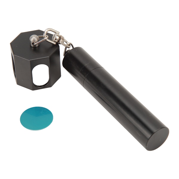 3 i 1 Pool Cue Kridt Holder Magnetisk Billard Kridt Boks Billard Cue Spids Prikker Sort