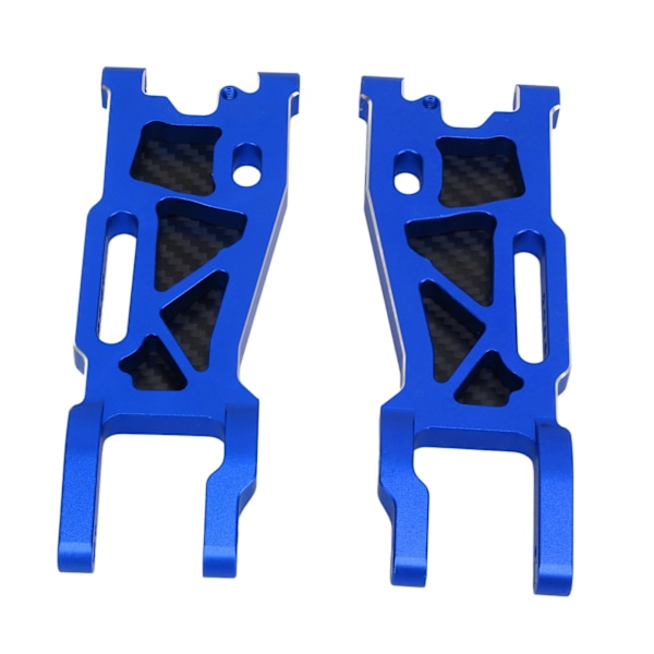 RC etuakselin ripustusvarret setti alumiiniseos ja hiilikuitu levy RC etuakselin ohjausvarret TRAXXAS 1/8 4WD SLEDG Blue