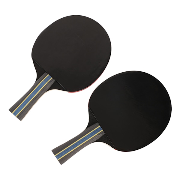 REGAIL Ping Pong Paddle Sett Bærbart bordtennissett med bæreveske 2 racketer 3 baller blå