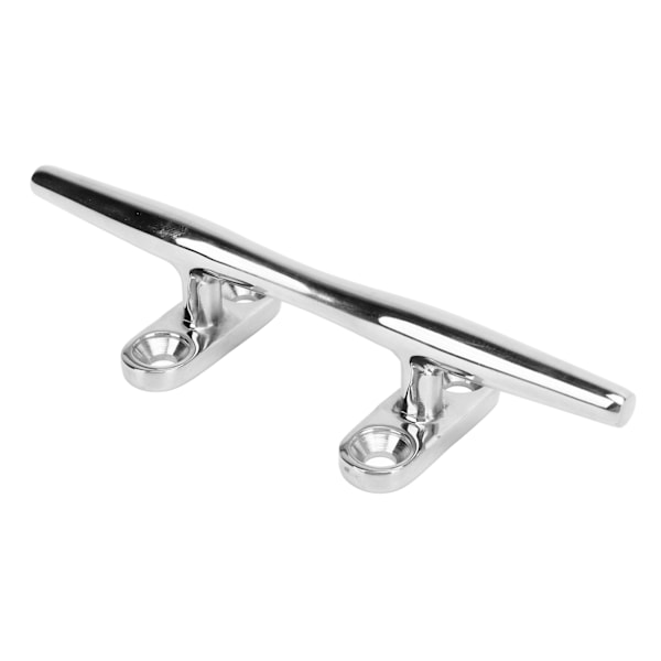 Båtklampe Åpen base Heavy Duty 316 rustfritt stål Båtdokk med monteringsskruer for marinebåtdokkdekk SS316‑6 tommer